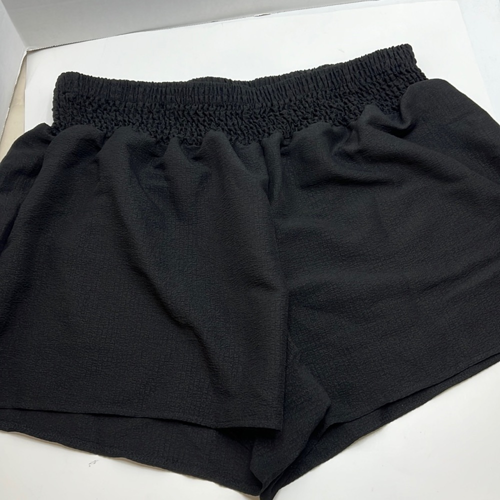 Shein Curve Dress Shorts Black Size 2XL